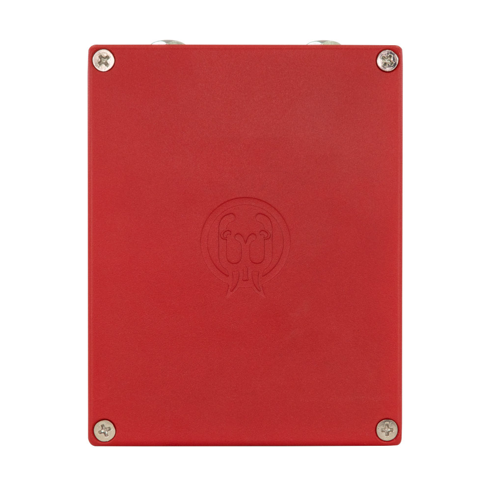 WALRUS AUDIO ウォルラスオーディオ WAL-SILT #RD Silt Harmonic Fuzz RED ファズ ギターエフェクター 底面画像