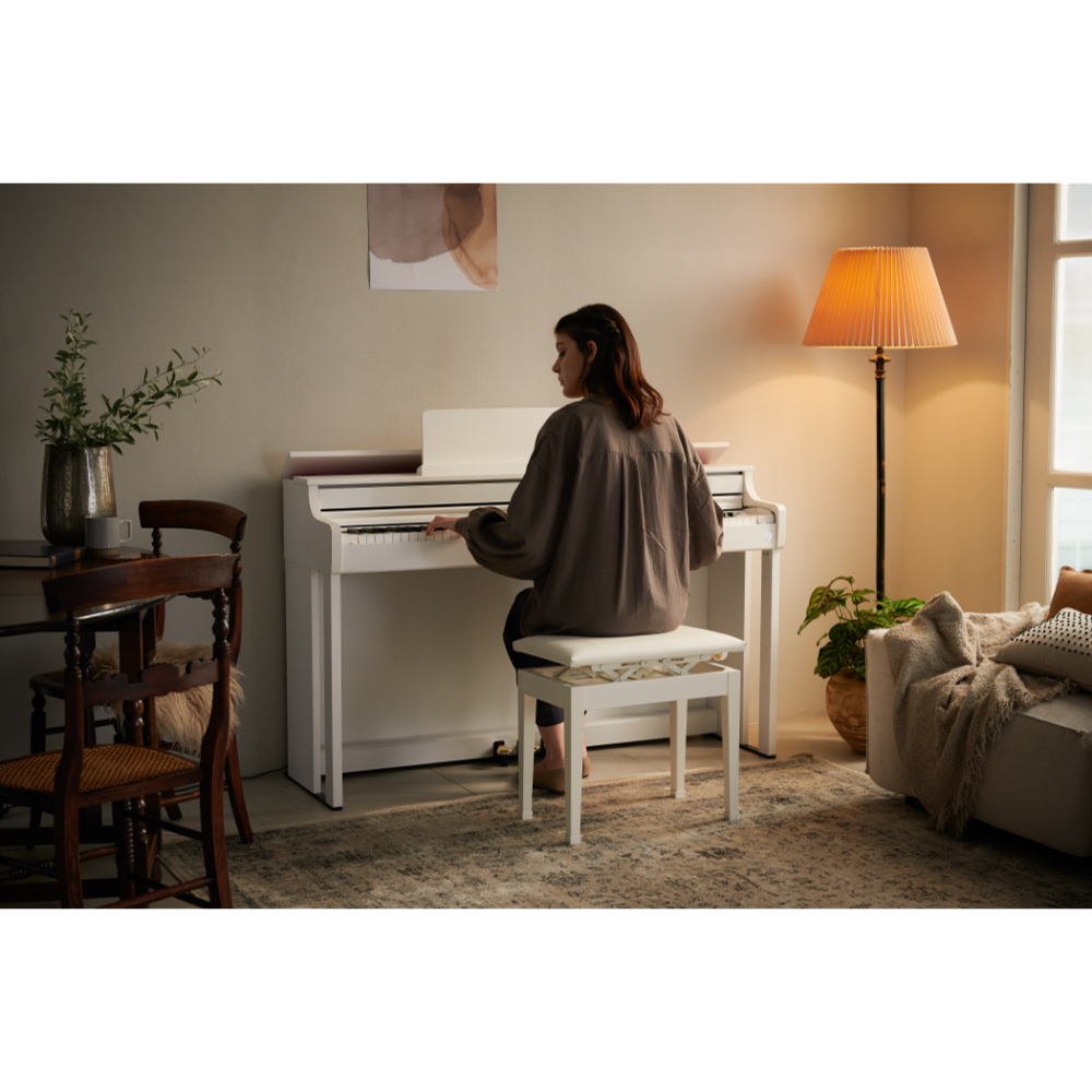 CASIO カシオ CELVIANO セルヴィアーノ AP-550WE 電子ピアノ 高低自在椅子付き 【組立設置無料サービス中】 イメージ画像