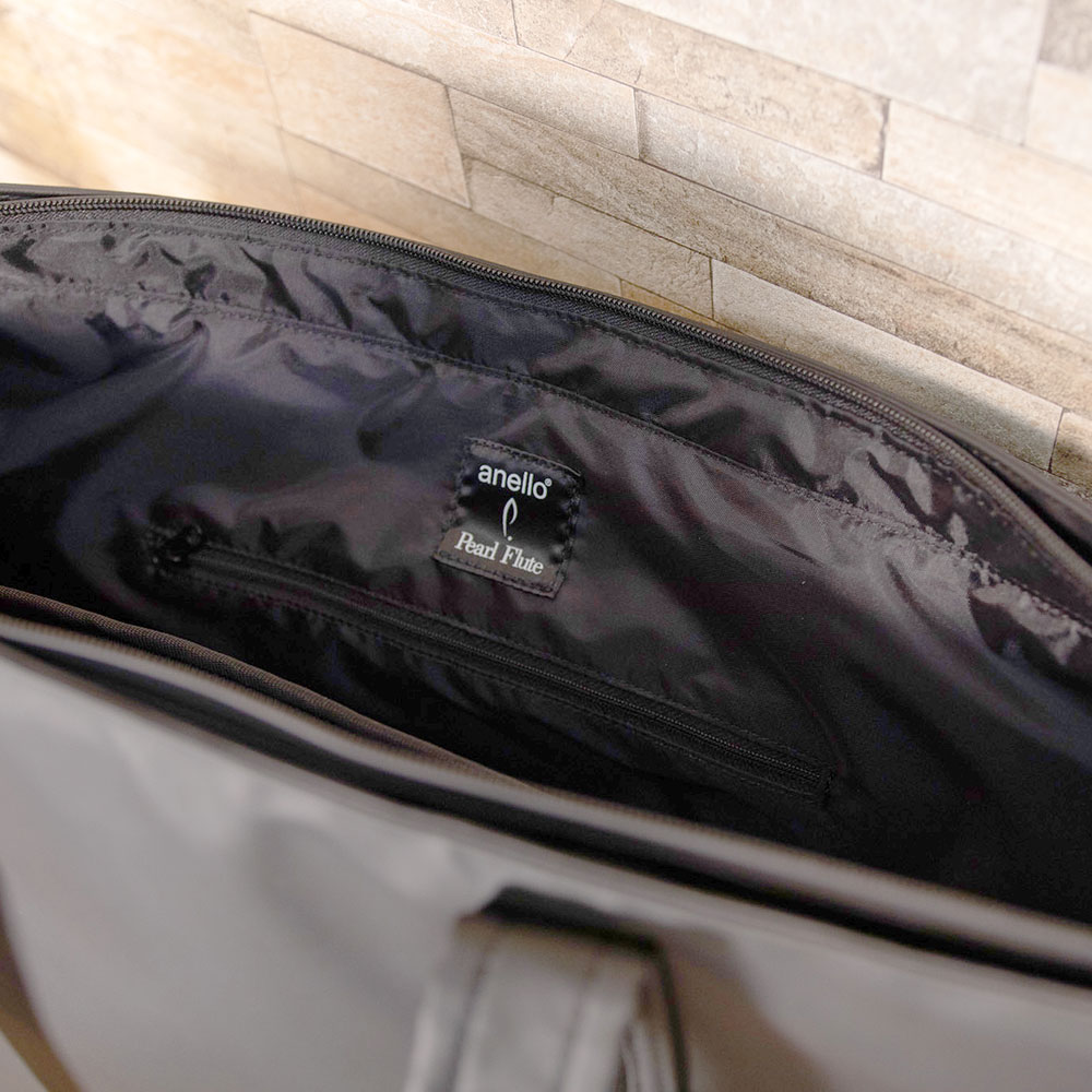 anello × Pearl Flute アネロ パールフルート ANL-FLT2 #B ブラック トートバッグ フルートバッグ バッグ内装