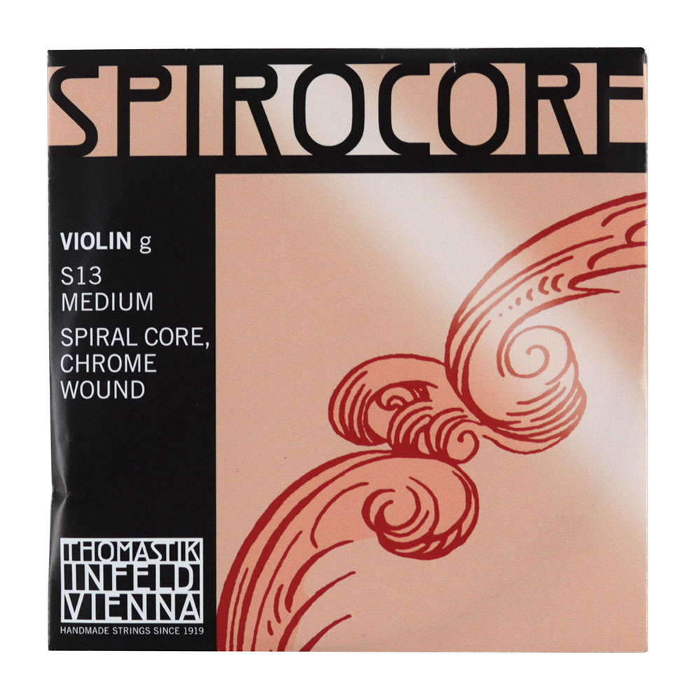 Thomastik Infeld Spirocore S13 G線 スパイラルコア / クロム バイオリン弦