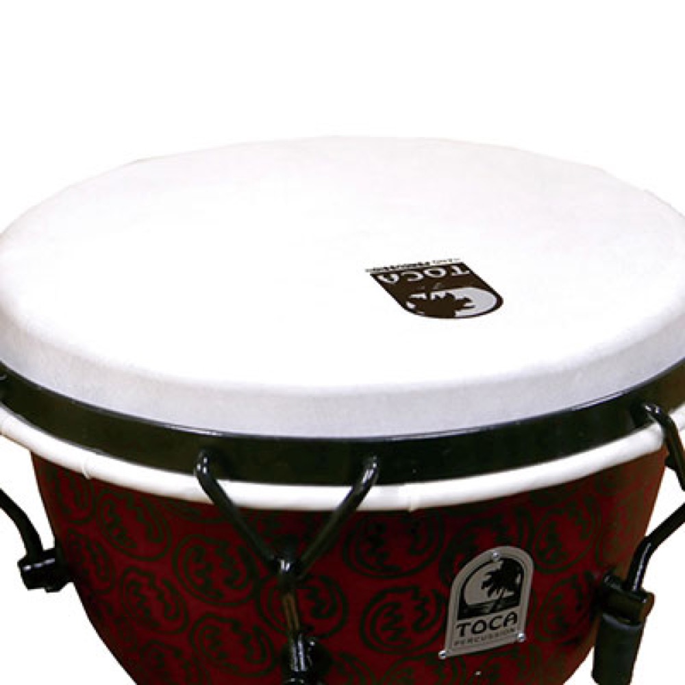TOCA トカ TF2DM-10RM Freestyle II Djembe 10インチ Red Mask Synthetic Head ジャンベ サブ画像2