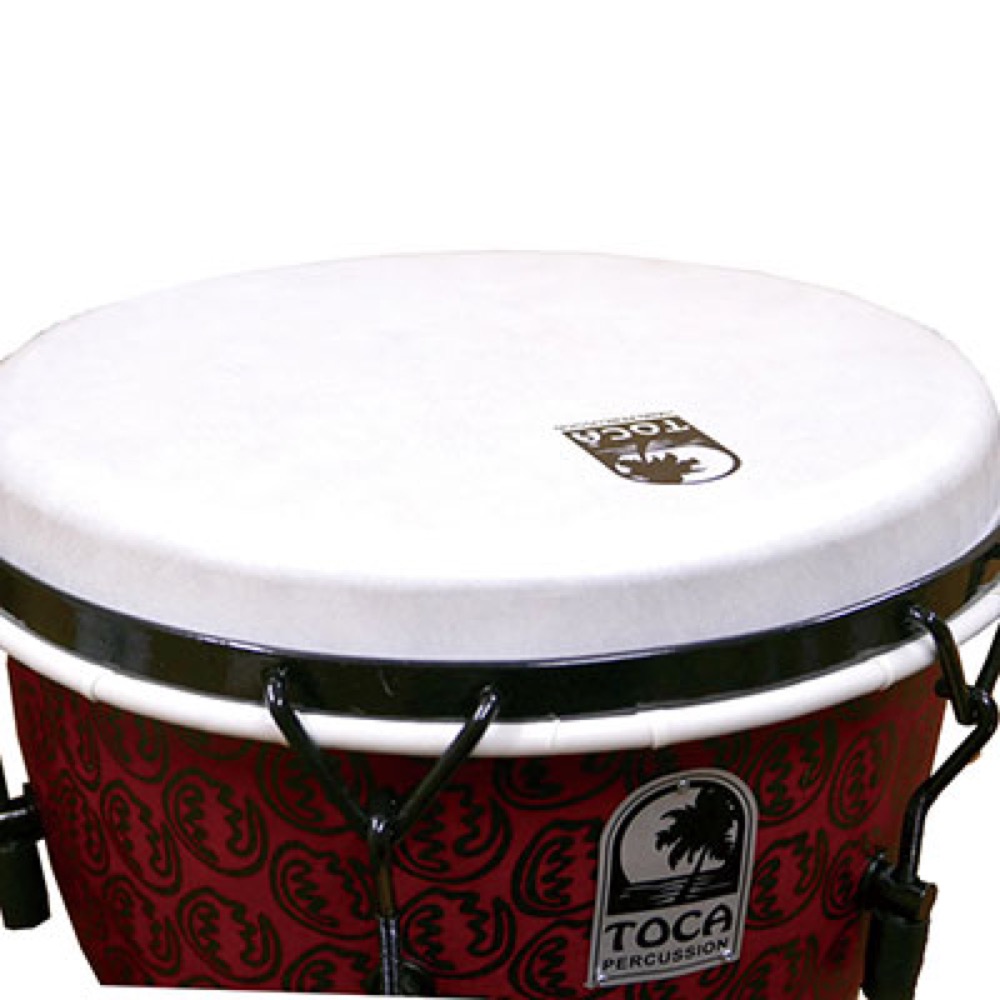 TOCA トカ TF2DM-12RM Freestyle II Djembe 12インチ Red Mask Synthetic Head ジャンベ サブ画像2