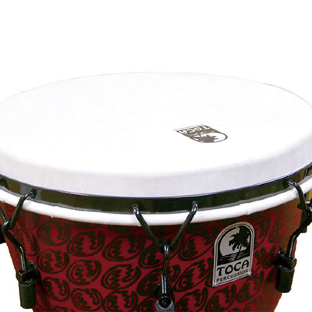 TOCA トカ TF2DM-14RMB Freestyle II Djembe 14インチ Red Mask Synthetic Head ジャンベ バッグ付き サブ画像2