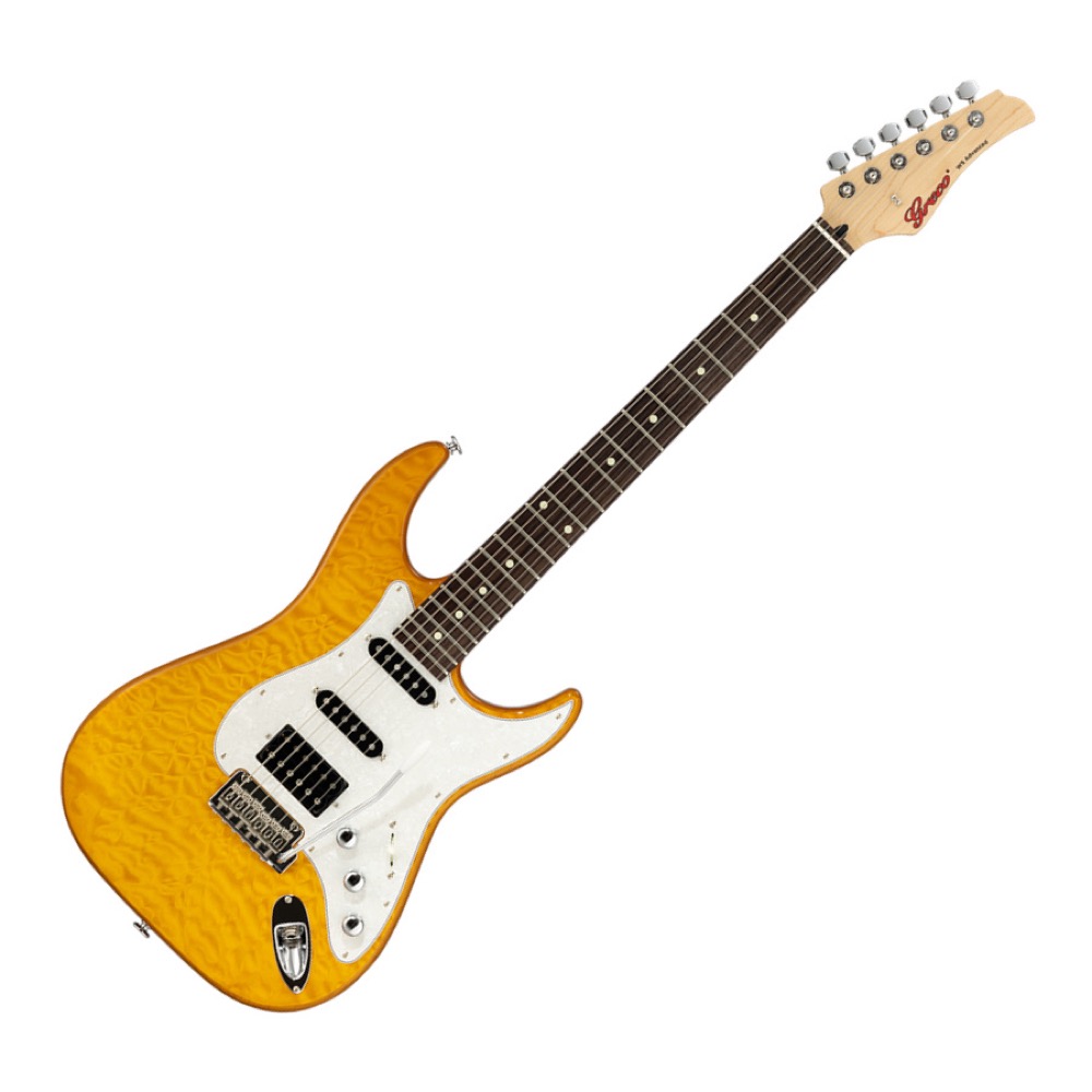GRECO グレコ WS-ADV-G/QT WS Advanced Series HSS Amber エレキギター