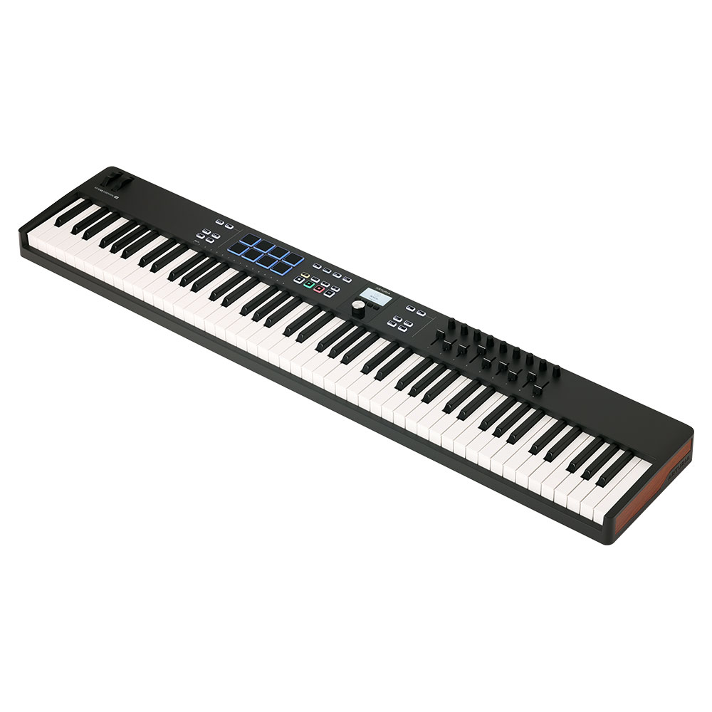MIDIキーボード 88鍵盤 アートリア ARTURIA KeyLab Essential 88 mk3 BK キーラボ エッセンシャル 全体像