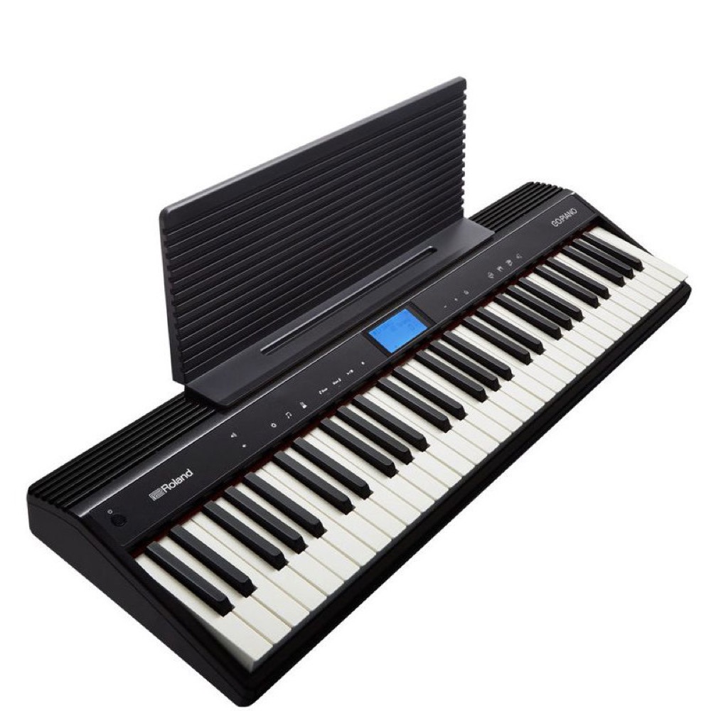 Roland GO-61P GO-61K用譜面立て (5100054327) 取り付け例