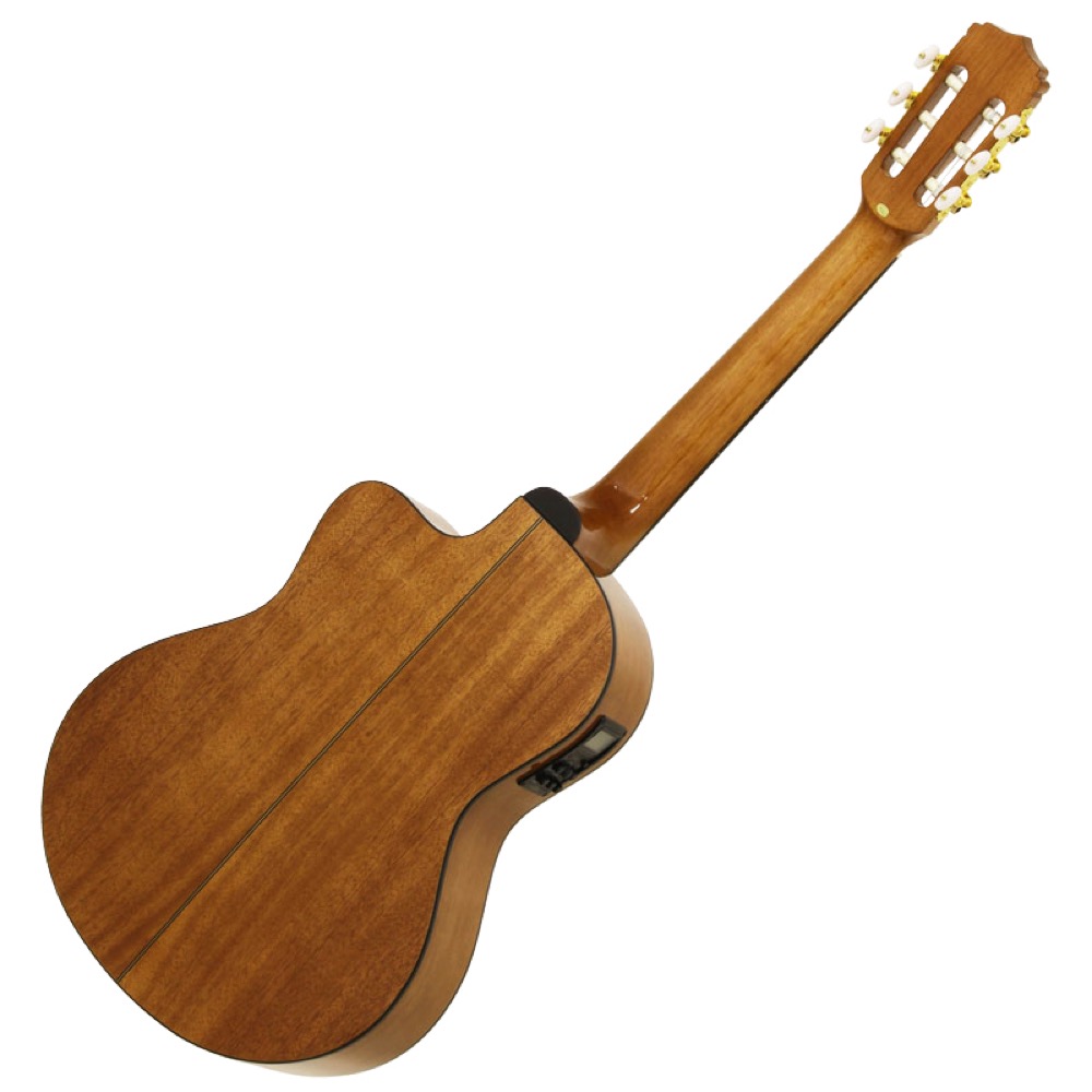 AriaProII アリアプロ2 A-35CE エレクトリッククラシックギター ギグバッグ付き バック画像