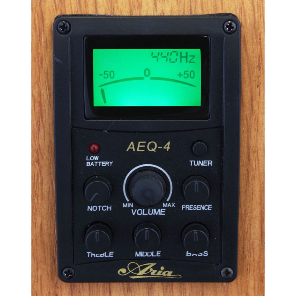 AriaProII アリアプロ2 A-35CE エレクトリッククラシックギター ギグバッグ付き プリアンプ画像