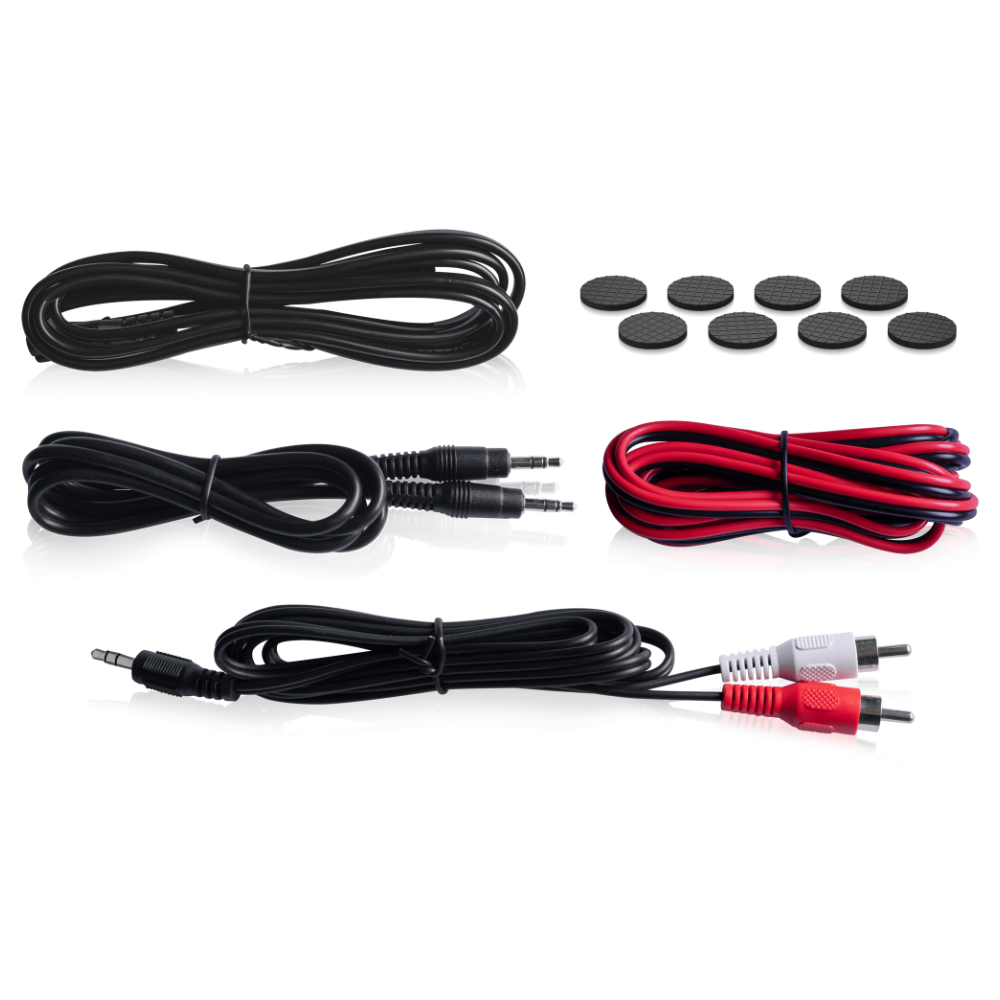 モニタースピーカー ベリンガー BEHRINGER TRUTH 4.5 スタジオモニタースピーカー 1ペア BEHRINGER TRUTH 4.5 付属品