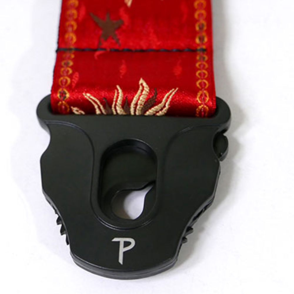 Perri’s ペリーズ TWSPL-6831 RED SUNS JACQUARD ギターストラップ Perri’s ペリーズ TWSPL-6831 RED SUNS JACQUAR ペリーズロック
