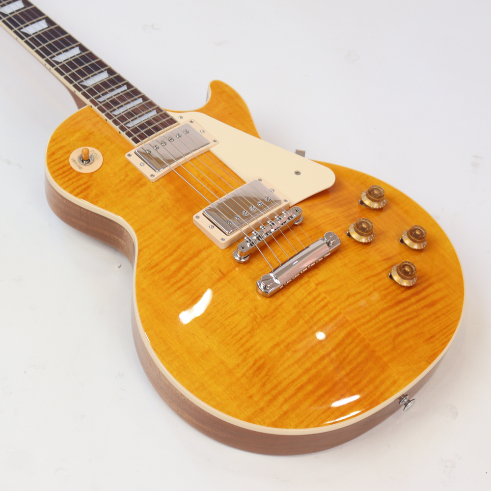 Gibson ギブソン Les Paul Standard 50s Figured Top Honey Amber エレキギター ボディトップ画像