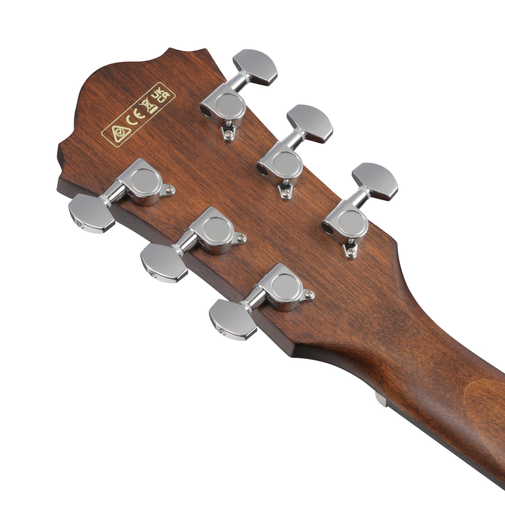 IBANEZ アイバニーズ AE140-WKH エレクトリックアコースティックギター IBANEZ アイバニーズ AE140-WKH エレクトリックアコースティックギター ヘッド画像裏