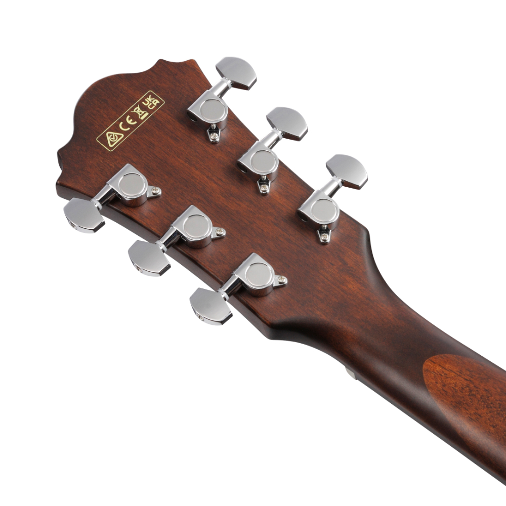 IBANEZ アイバニーズ AE100-DBF エレクトリックアコースティックギター IBANEZ アイバニーズ AE100-DBF エレクトリックアコースティックギターヘッド裏画像