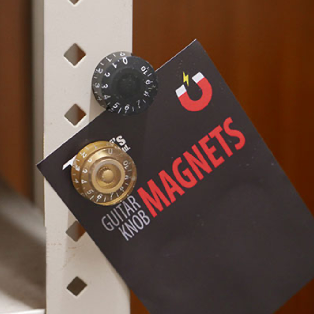 Perri’s ペリーズ GNM-03 4PK KNOB MAGNETS BLACK マグネット イメージ画像