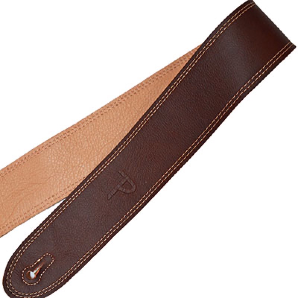 Perri’s ペリーズ BM2DS-7078 2インチ Reversible Leather BRN/TAN ギターストラップ サブ画像1