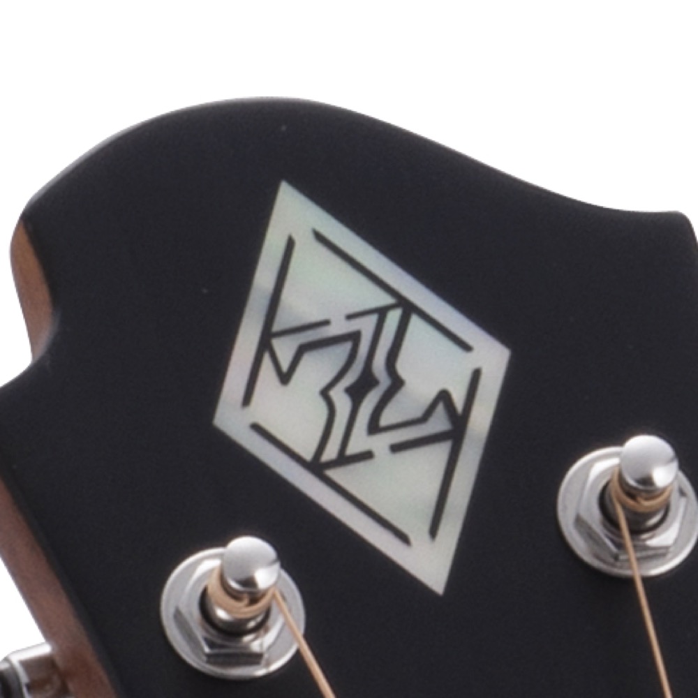 ZEMAITIS ゼマイティス CAF-85H Purple Mother of Pearl エレクトリックアコースティックギター ロゴ画像