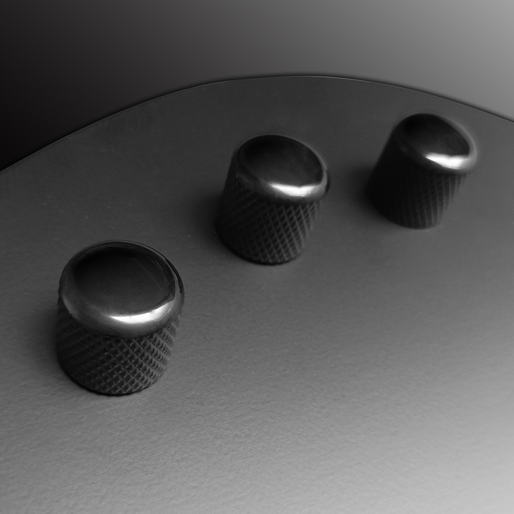 Balaguer Guitars バラゲールギターズ Diablo Bass Black Friday 2023 Select Satin Black エレキベース ポット画像