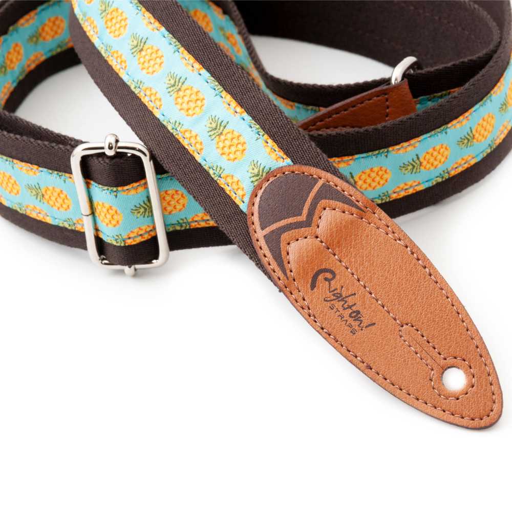 Righton! STRAPS SURF MALIBU BROWN ギター・ベース・ウクレレストラップ エンドタブ