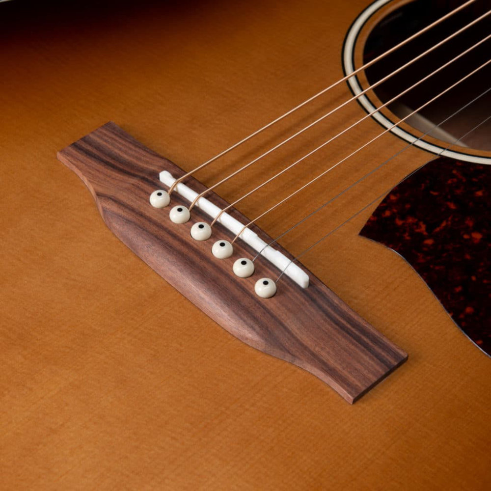 Art&Lutherie アートアンドルシアー Americana Light Burst GT EQ エレクトリックアコースティックギター ブリッジ