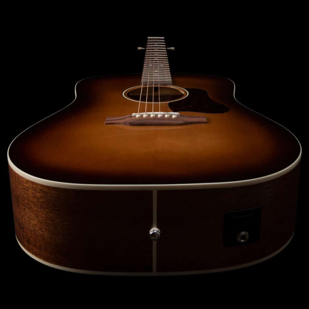 Art&Lutherie アートアンドルシアー Americana Light Burst GT EQ エレクトリックアコースティックギター ボディエンド、ストラップピン
