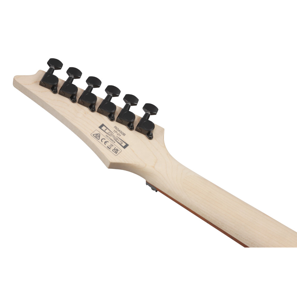 Ibanez アイバニーズ RG450B-WK RG Standard エレキギター ヘッド裏、ペグ