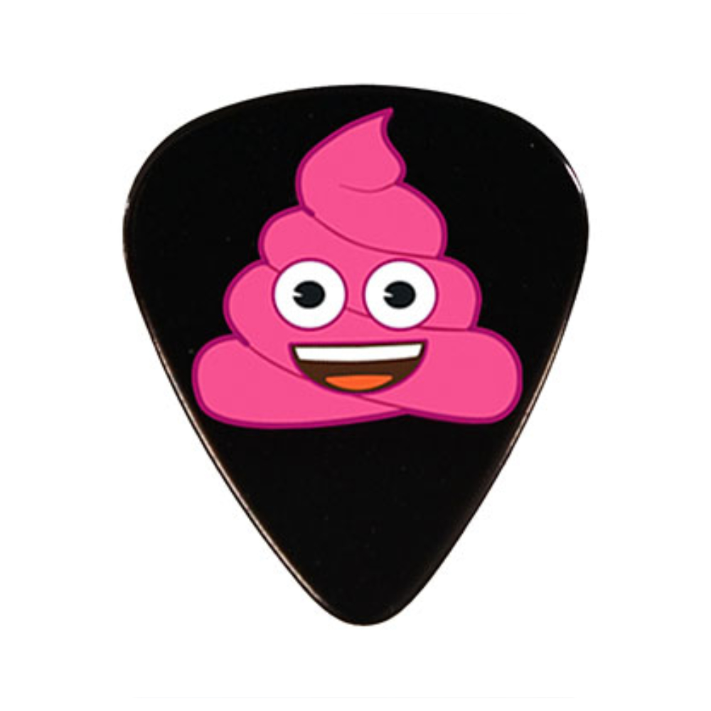 Perri’s ペリーズ LP-EMO3 EMOJI PINK POO 6PICKS Guitar Pick ギターピックセット ピック画像