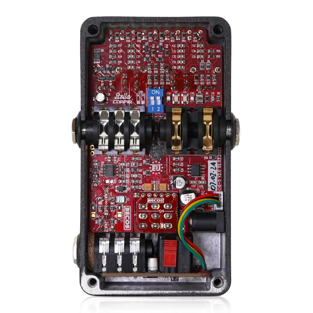 BECOS ベコス CompIQ STELLA Pro Compressor MkII with DITOS コンプレッサー ギターエフェクター 基盤画像