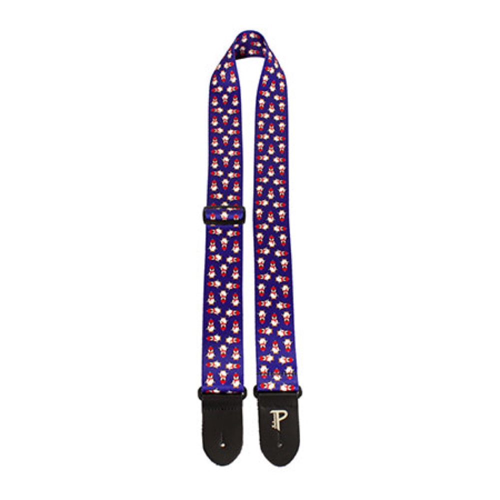Perri’s ペリーズ LPCP-7206 2インチ Polyester Kids Wanna Have Fun PENGUINS ギターストラップ