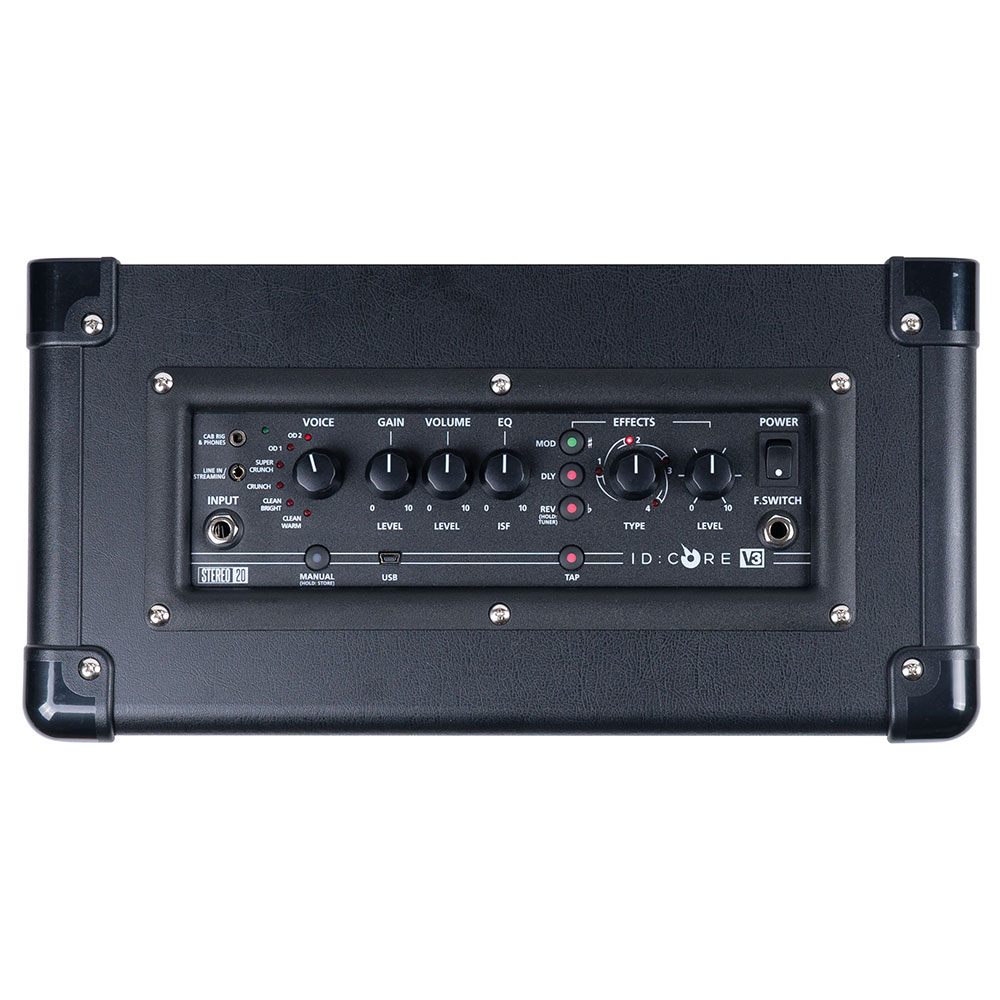 BLACKSTAR ブラックスター ID:Core V3 Stereo 20 小型ギターアンプ コンボ アウトレット コントロールパネル