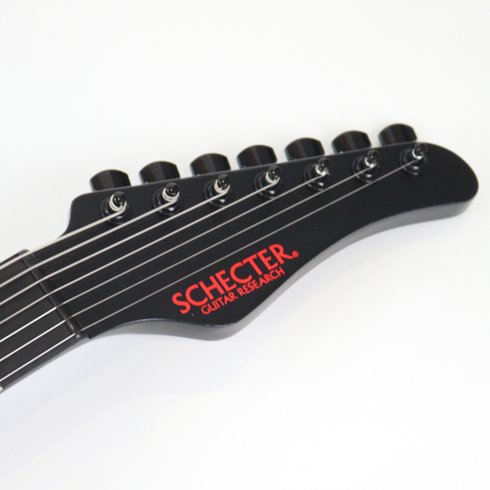 SCHECTER シェクター PA-SM-SH-7 SiM SHOW-HATEモデル セミハードケース付属 7弦エレキギター ヘッド画像
