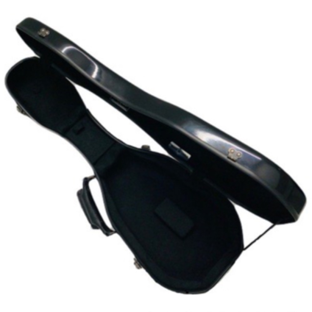 ウクレレケース アランフェス ARANJUEZ CAUK-16S メタリックブラック 82 スタンダード ソプラノ ソプラノロングネック 両対応 グラスファイバー製 背面画像