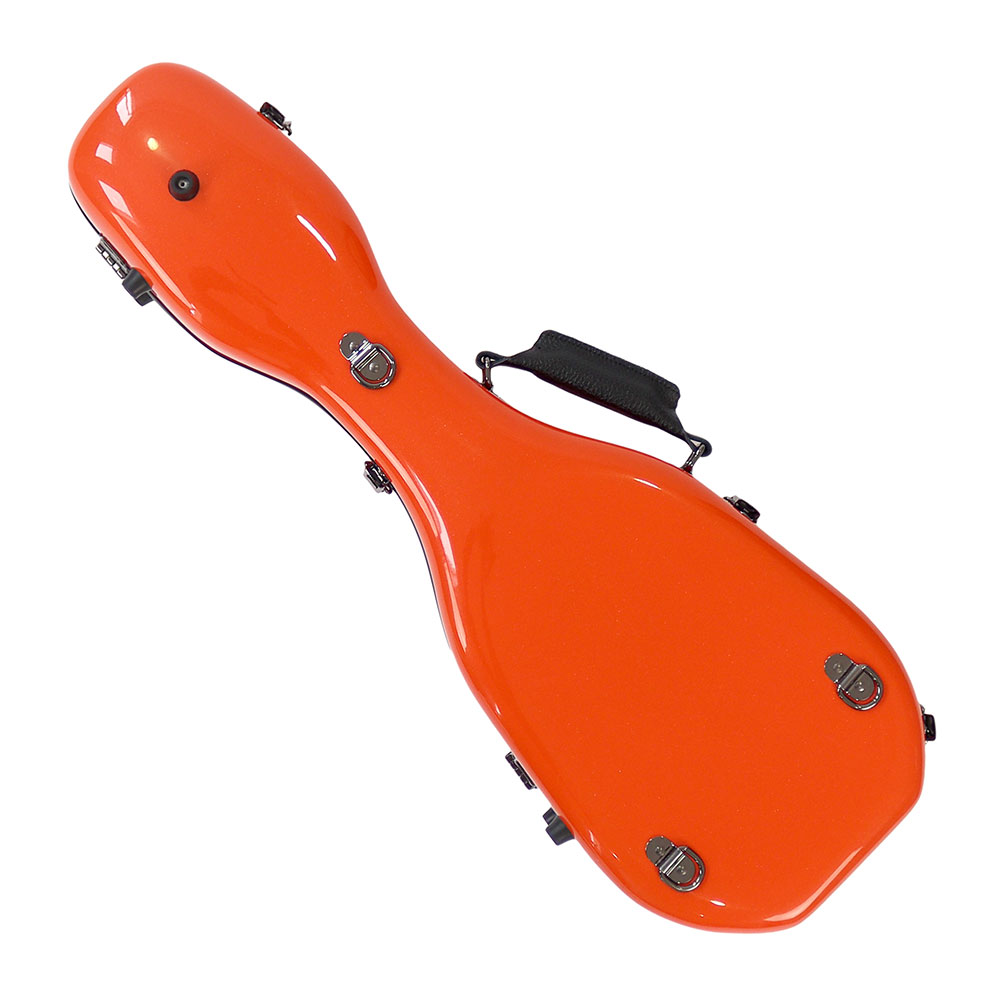 ウクレレケース アランフェス ARANJUEZ CAUK-16S オレンジ 37 スタンダード ソプラノ ソプラノロングネック 両対応 グラスファイバー製 底面