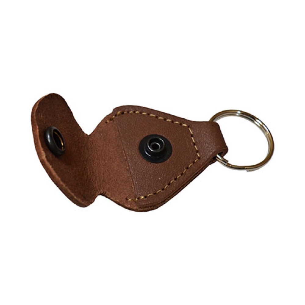 Perri’s ペリーズ PICKKEY-6675 Guitar Pick Holder Keychain TAN ピックホルダー ピックケース キーリング付き サブ画像2