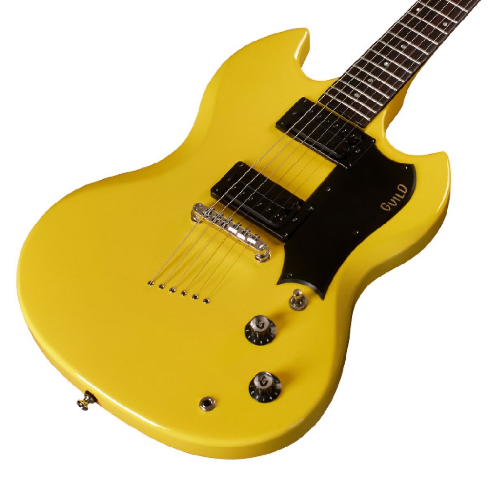 GUILD ギルド Polara Voltage Yellow エレキギター ボディトップ