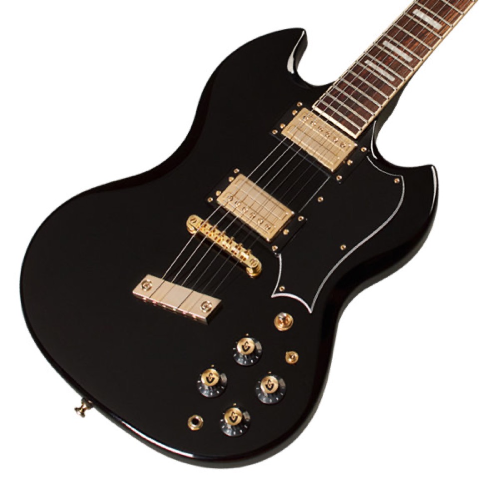 GUILD ギルド Polara kim thayil black エレキギター ボディトップ、サイド