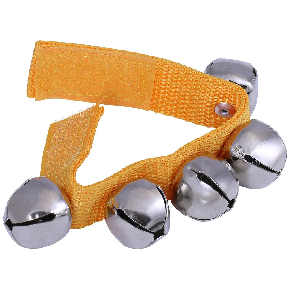 HOSCO ホスコ JJB-5Y ジングルバンド イエロー 2本セット パーカッション アップ画像