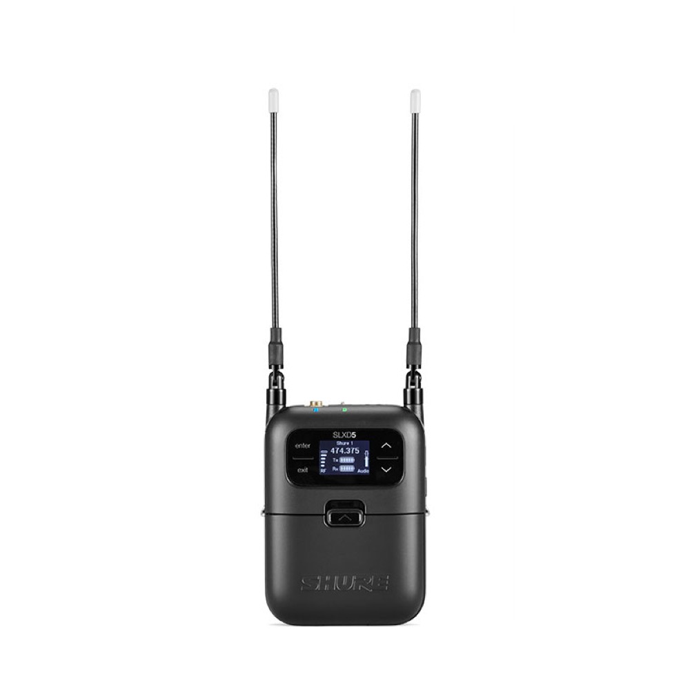 SHURE シュアー SLXD25/SM58-JB SLXDワイヤレス SM58マイクセット コンパクトなワイヤレス環境を構築するポータブルワイヤレスシステム シュア レシーバー