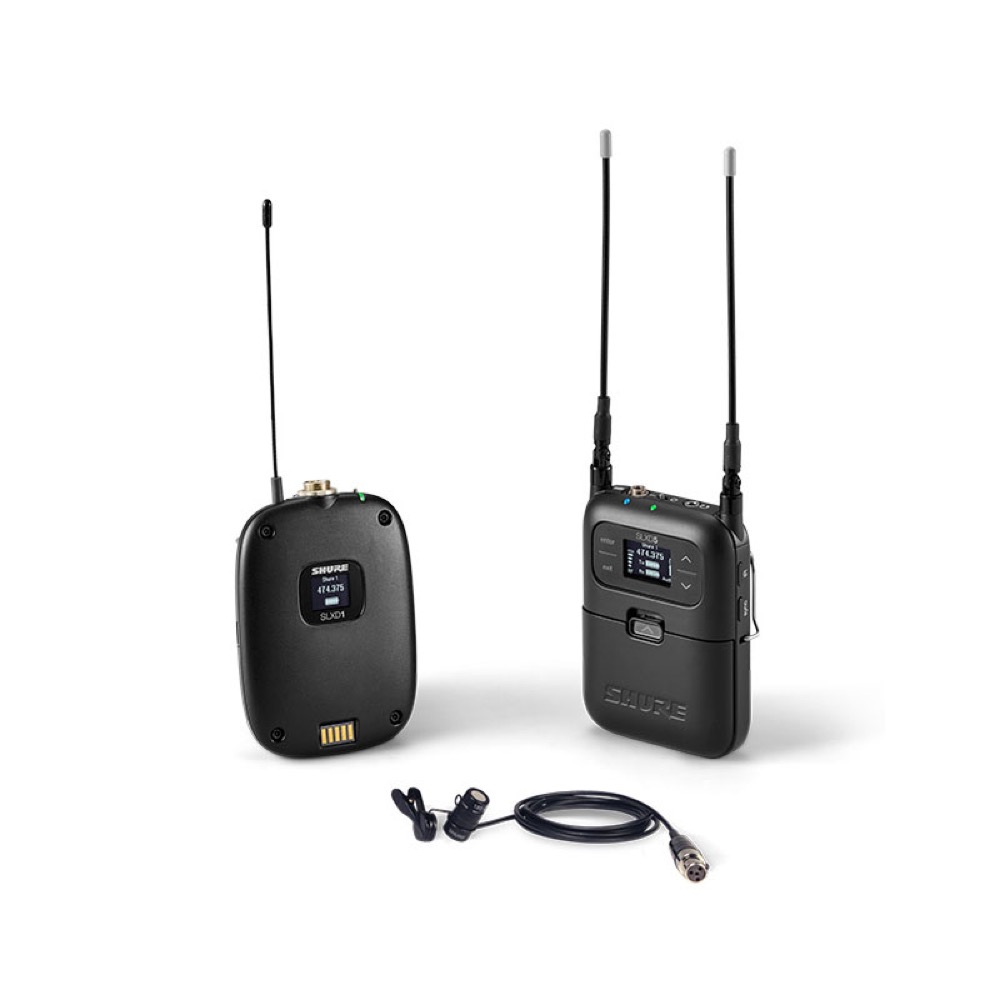SHURE シュアー SLXD15/85-JB SLXDワイヤレス WL185マイクセット コンパクトなワイヤレス環境を構築するポータブルワイヤレスシステム シュア