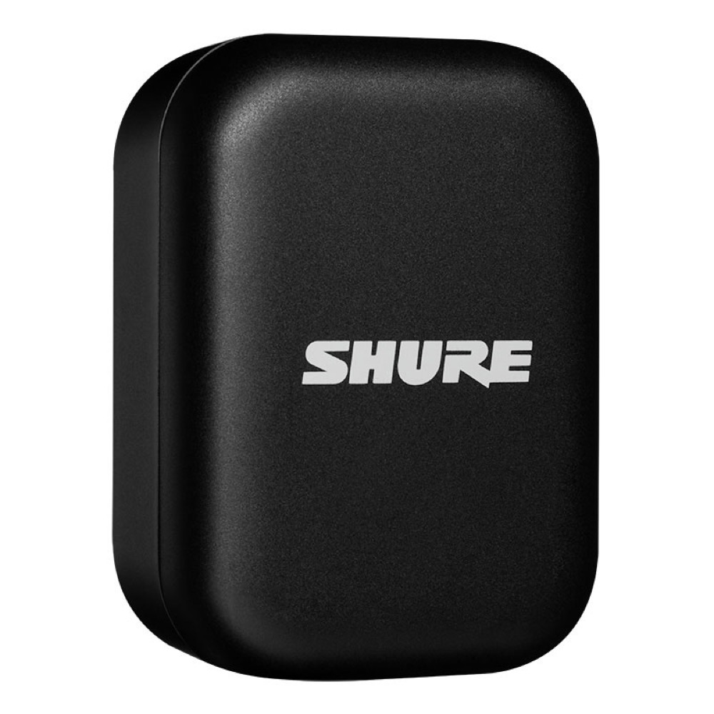SHURE シュアー MV-ONE-J-Z6 MoveMic One シングルチャンネルのクリップオンワイヤレスマイクロホン ワイヤレスマイク シュア スマートフォンに直接音声送信 充電ケース