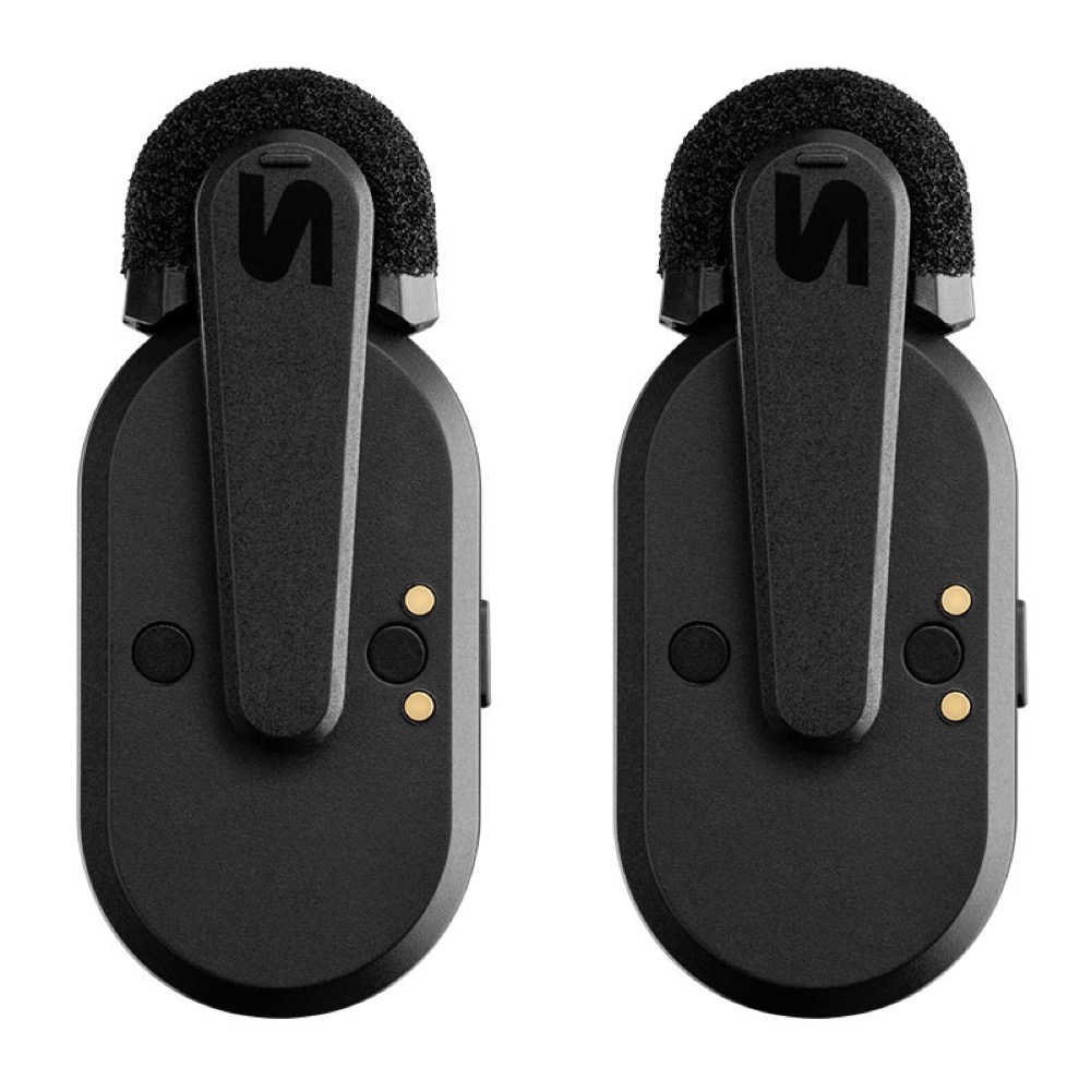 SHURE シュアー MV-TWO-KIT-J-Z6 MoveMic Two Receiver Kit 2チャンネルのクリップオンワイヤレスマイクロホン 受信機付き ワイヤレスマイク シュア マイク