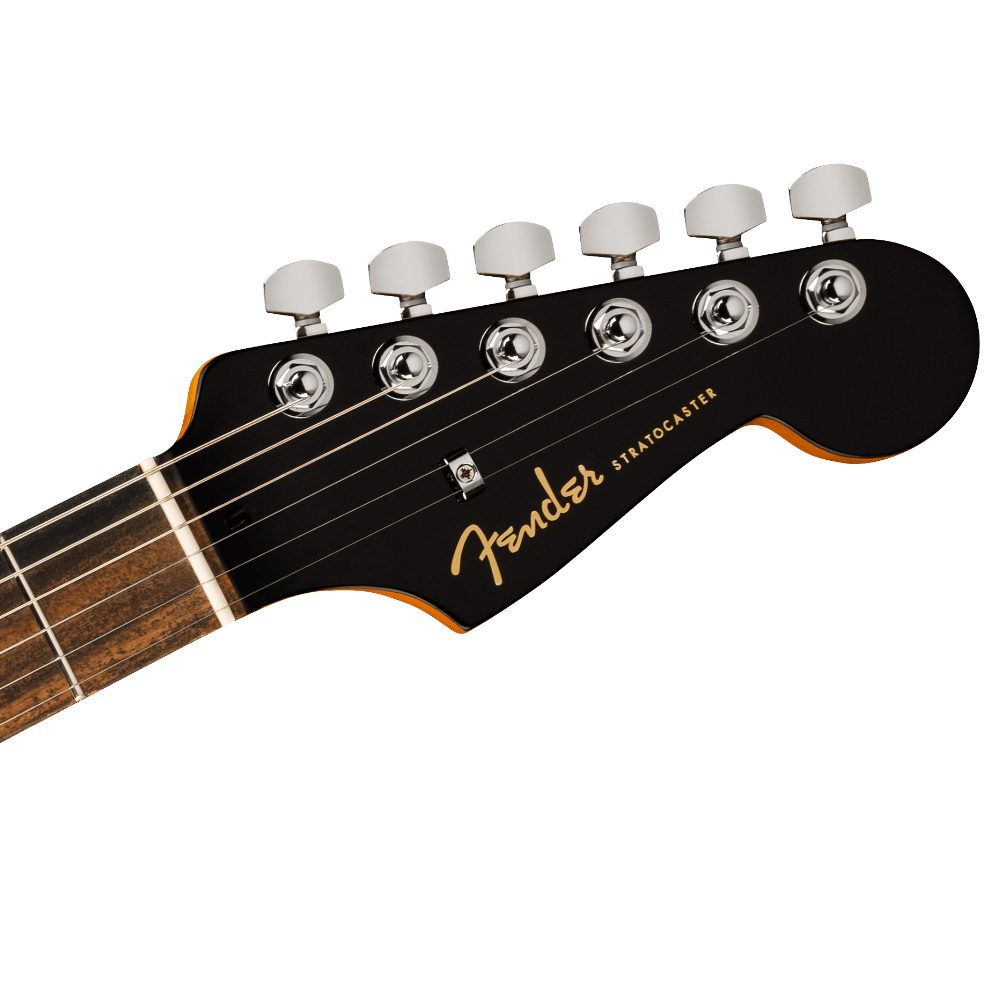 Fender フェンダー Limited Edition American Ultra Stratocaster HSS Tiger’s Eye ストラトキャスター エレキギター ヘッド画像