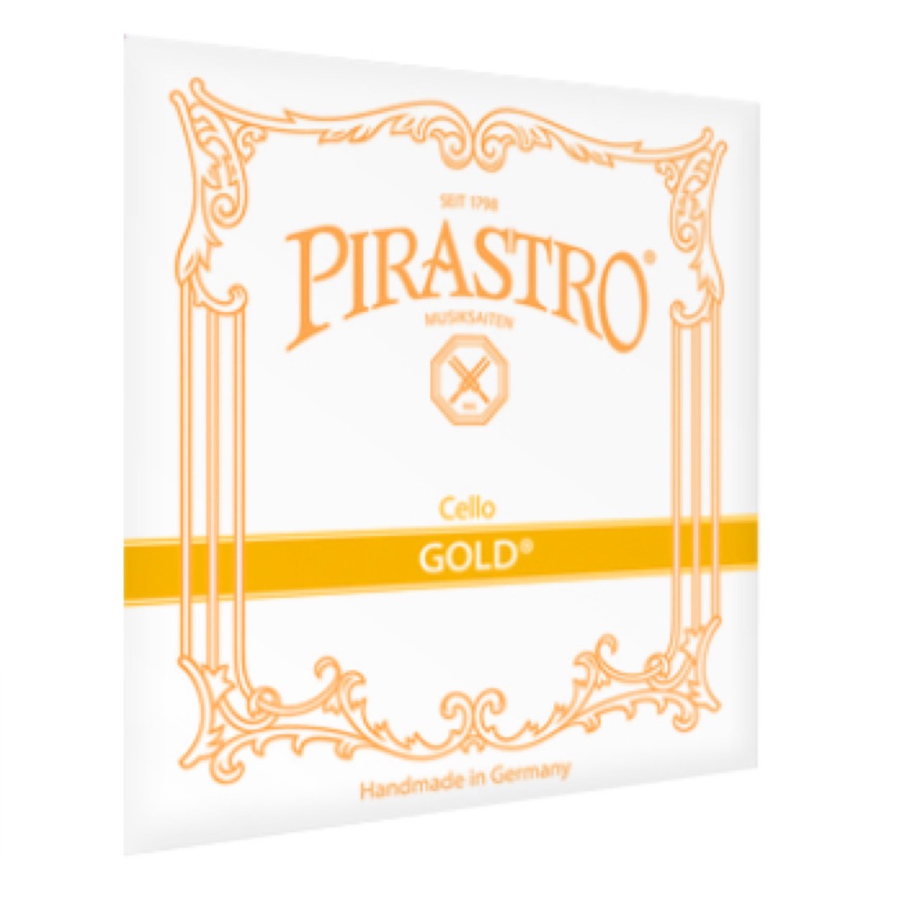 PIRASTRO ピラストロ チェロ弦 Gold ゴールド 235200 D線 ガット/アルミ