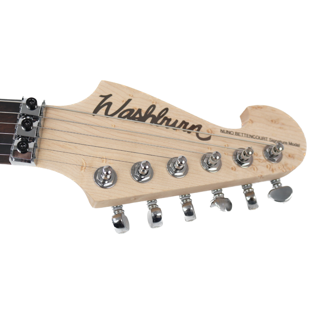 Washburn ワッシュバーン N4-NUNO VINTAGE MATTE USA Nuno Bettencourt Signature エレキギター ヘッド画像