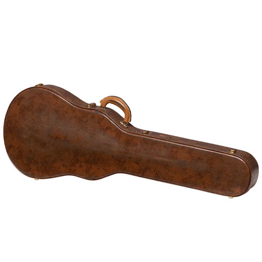 Gibson ギブソン ASLFTCASE-5L-LPS-AG Lifton Historic 5-Latch Brown/Pink Hardshell Case， Les Paul Aged エレキギター用ハードケース エイジド加工