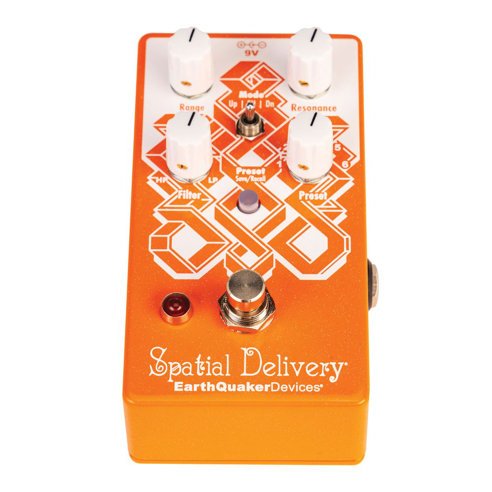 EarthQuaker Devices アースクエイカーデバイセス EQD Spatial Delivery エンペロープフィルター アングル画像