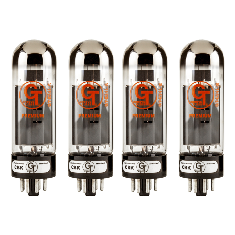 Fender フェンダー Groove Tubes GT EL34 Tubes 真空管 4本セット