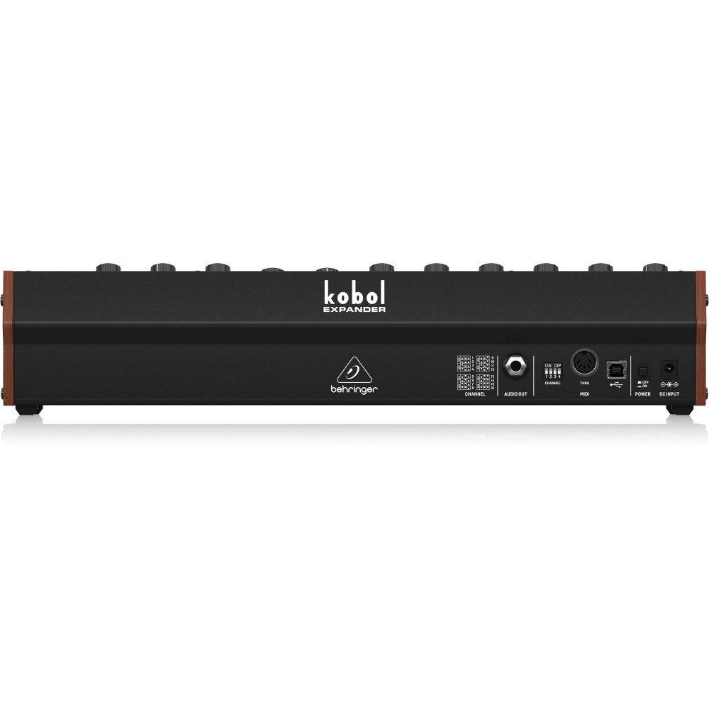 ベリンガー シンセサイザー BEHRINGER KOBOL EXPANDER ユーロラック対応 アナログセミモジュラーシンセサイザー シンセ 側面画像