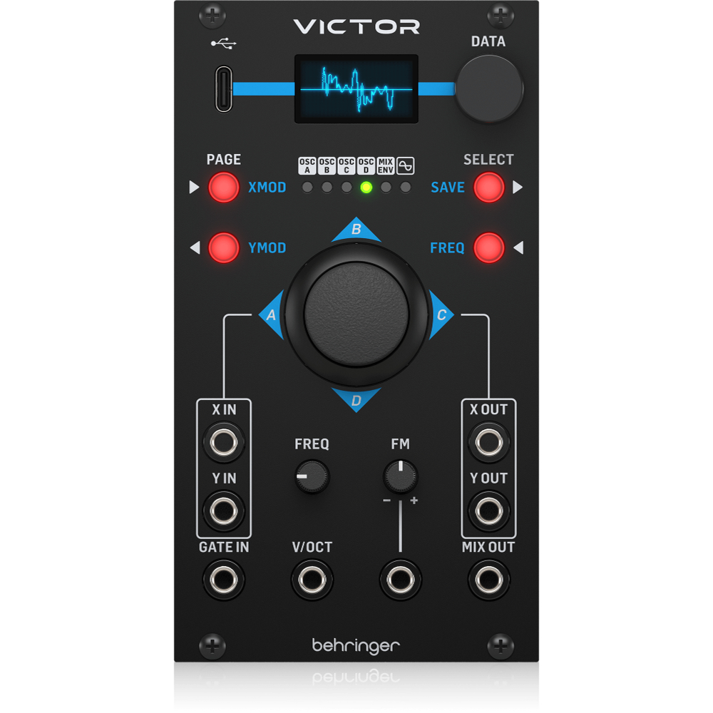 ベリンガー ユーロラックモジュール BEHRINGER VICTOR クアッドベクトルモーフィングオシレーターモジュール ビクター
