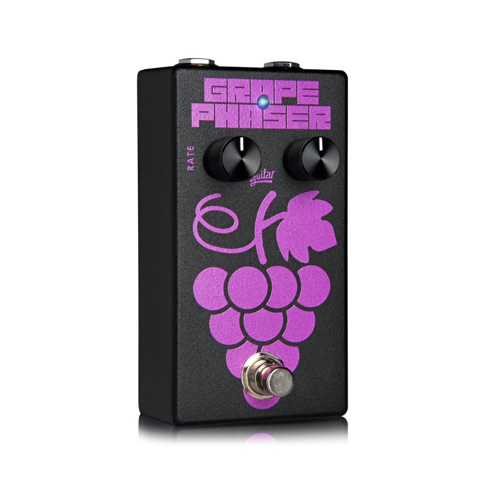 アギュラー ベース用フェイザー AGUILAR GRAPE PHASER N BASS PHASER ベース フェイザー グレープフェイザー サイドからのアングル