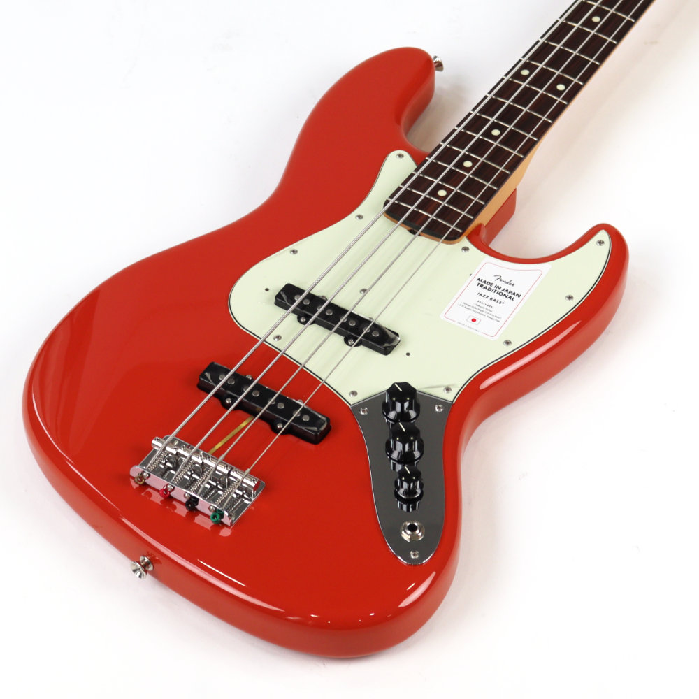 Fender フェンダー Made in Japan Traditional 60s Jazz Bass RW FRD エレキベース アウトレット ボディトップ